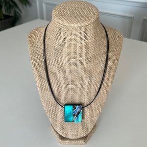 18” Abstract Design Necklace (with magnetic closure)